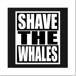 Shave the Whales Posters and Art